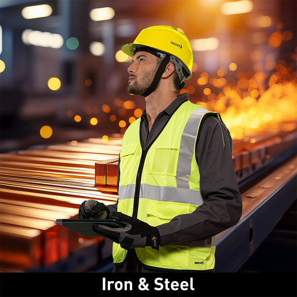 DIAMOND XIII Safety Helmet I EN 397:2012 ISI 2925 Certified I UV Resistant HDPE Shell