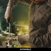 KOLDING & NORD workwear suit used in automobile manufacturing, assembly, and maintenance operations.