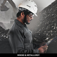 KOLDING & NORD workwear suit used in mining and metallurgy operations, providing durability, comfort, and functionality in demanding industrial environments.