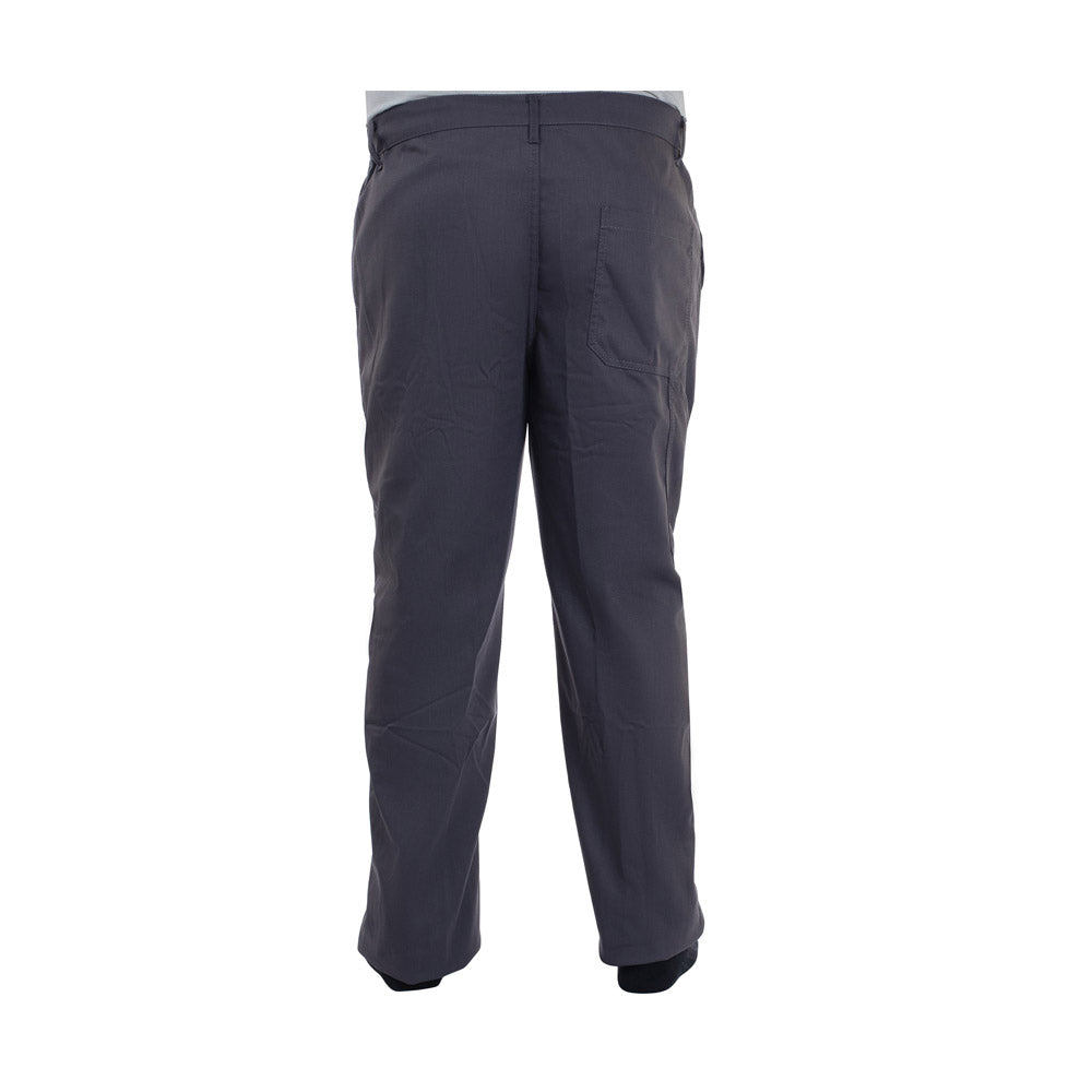 Back view of the KOLDING & NORD workwear trouser featuring a rear pocket, rule pocket, and durable twill fabric construction.