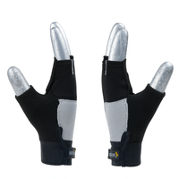 Back-to-back view of MACH 31 safety gloves showcasing ergonomic design, comfort, and protective features.