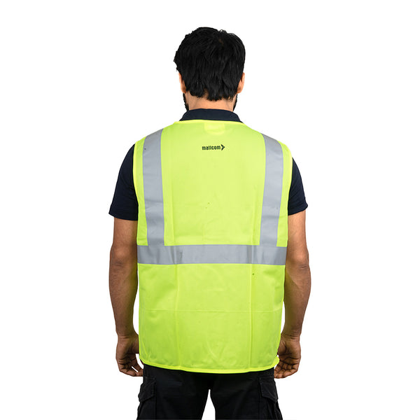 PROCLO 41 EN 20471 I High Visibility Safety Vest I Reflective Tape I Polyester Industrial Workwear