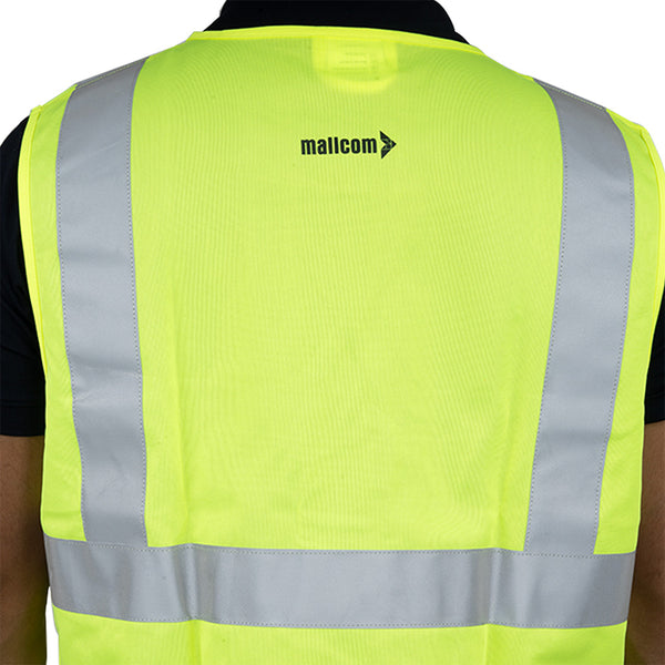 PROCLO 41 EN 20471 I High Visibility Safety Vest I Reflective Tape I Polyester Industrial Workwear