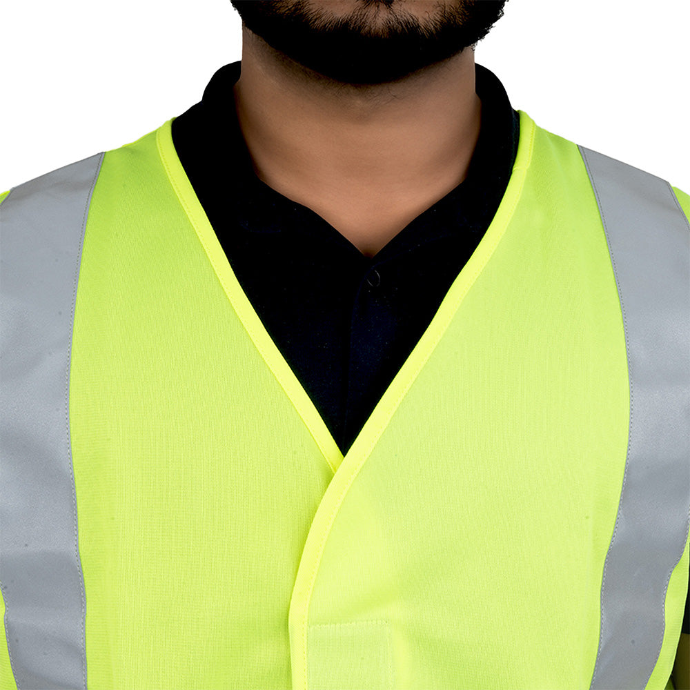 PROCLO 41 EN 20471 I High Visibility Safety Vest I Reflective Tape I Polyester Industrial Workwear