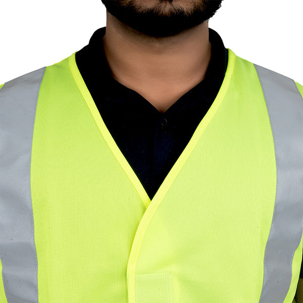 PROCLO 41 EN 20471 I High Visibility Safety Vest I Reflective Tape I Polyester Industrial Workwear