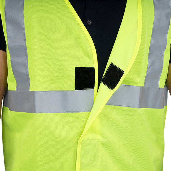 PROCLO 41 EN 20471 I High Visibility Safety Vest I Reflective Tape I Polyester Industrial Workwear