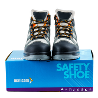 Product packaging box for Ocelot safety shoes.