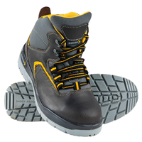 Ontilla safety shoes displayed from the front with durable construction and lace-up design.