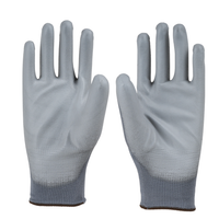 P313G PU Coated Work Gloves I EN Certified I 13 Gauge Seamless I Precision Grip Safety Gloves