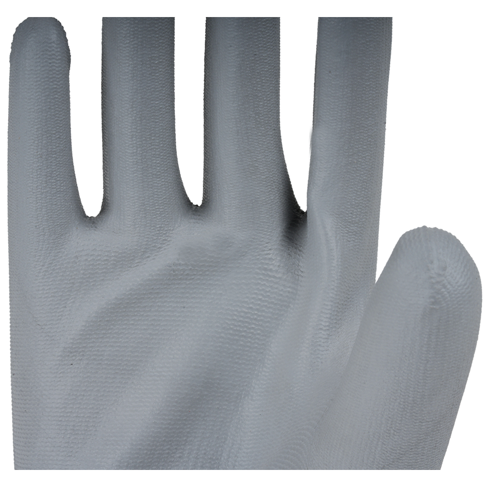 P313G PU Coated Work Gloves I EN Certified I 13 Gauge Seamless I Precision Grip Safety Gloves