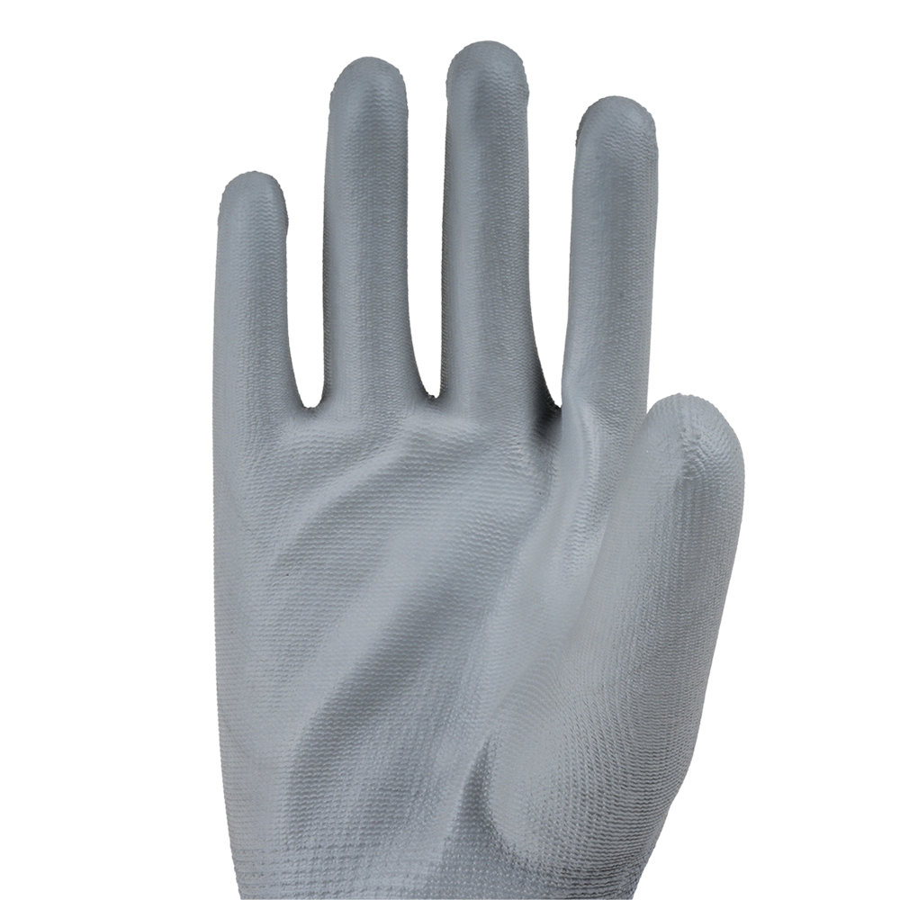 P313G PU Coated Work Gloves I EN Certified I 13 Gauge Seamless I Precision Grip Safety Gloves