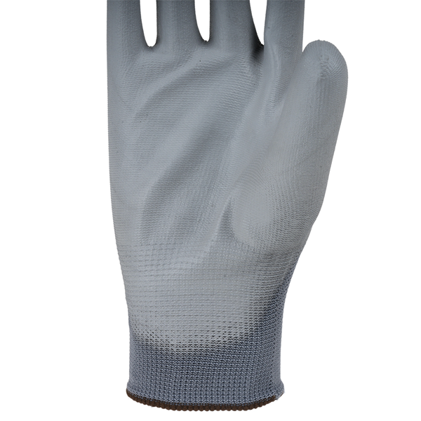 P313G PU Coated Work Gloves I EN Certified I 13 Gauge Seamless I Precision Grip Safety Gloves