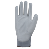 P313G PU Coated Work Gloves I EN Certified I 13 Gauge Seamless I Precision Grip Safety Gloves