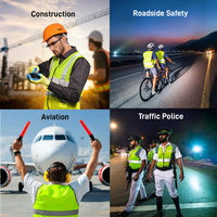 PROCLO 61 safety vest suitable for construction, logistics, traffic management, warehousing, and industrial applications.