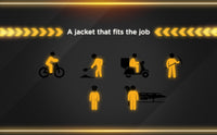 PROCLO 31 safety vest suitable for a wide range of workplace and industrial applications.