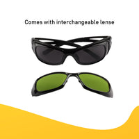Mallcom Vega detachable lens safety goggles multi colour lens options