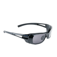 Mallcom Vega polycarbonate safety goggles angled industrial eyewear
