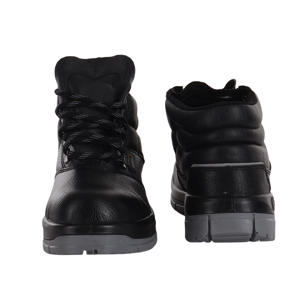 Vivvera low ankle safety shoes showing the front profile and rear heel design.