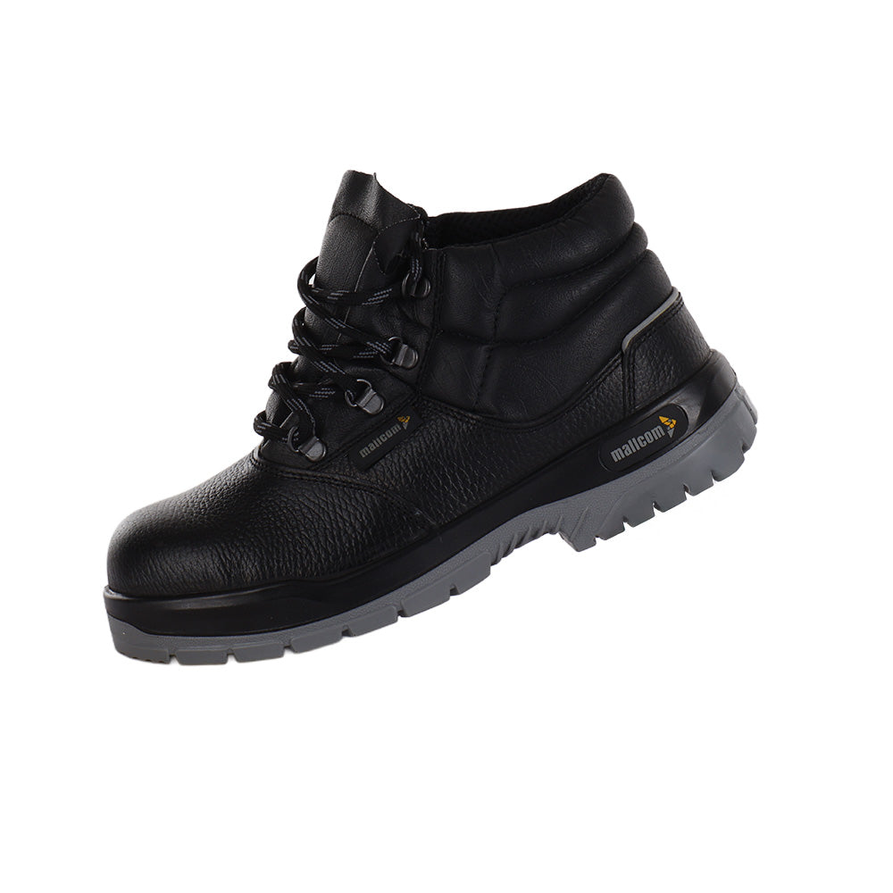 Left-side view of Vivvera low ankle safety shoes showing the side profile and sole design.