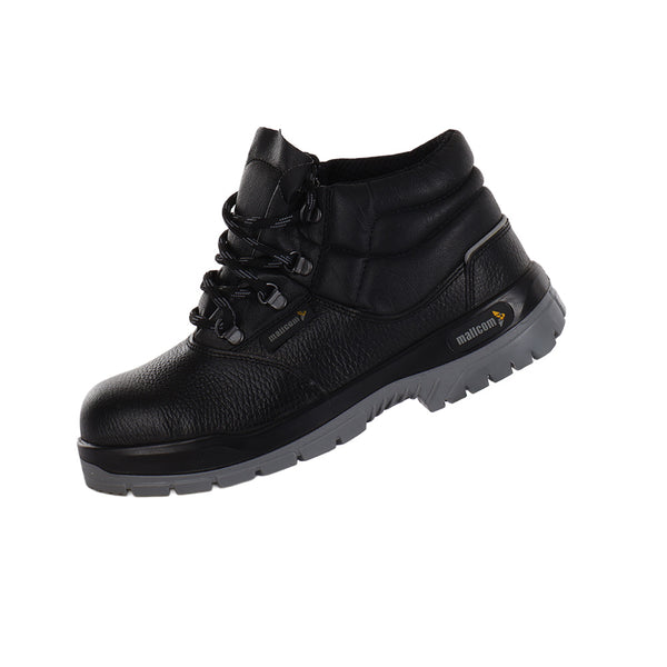Left-side view of Vivvera low ankle safety shoes showing the side profile and sole design.