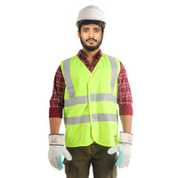 Safety Gear Set 3- Safety Vest, Helmet, Gloves